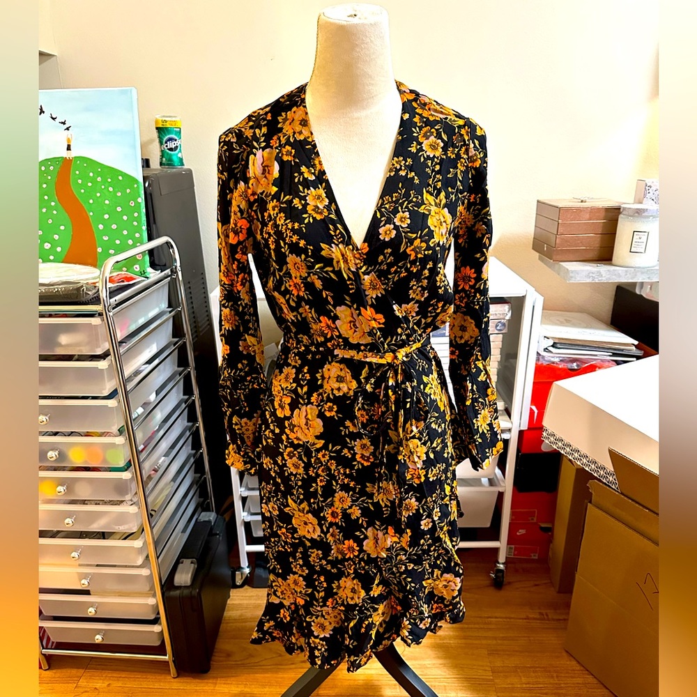Samsoe samsoe wrap dress